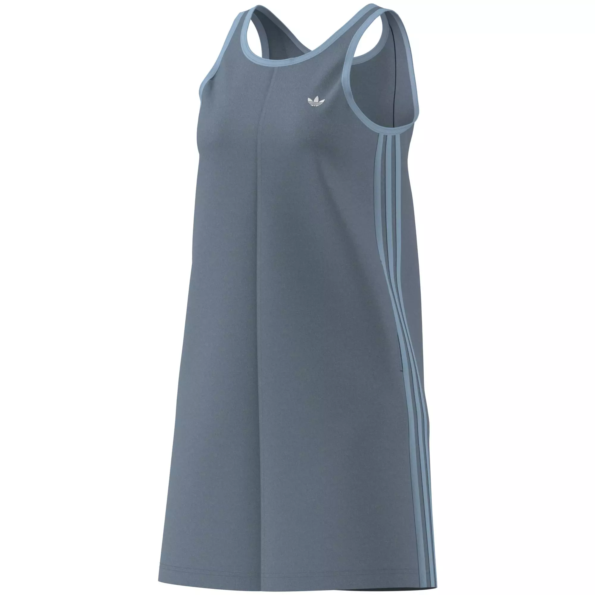 【adidas】Adicolor Denim 3-Stripes Tank Dress Adidas Original Adicolor Denim 3-Stripes Tank Dress